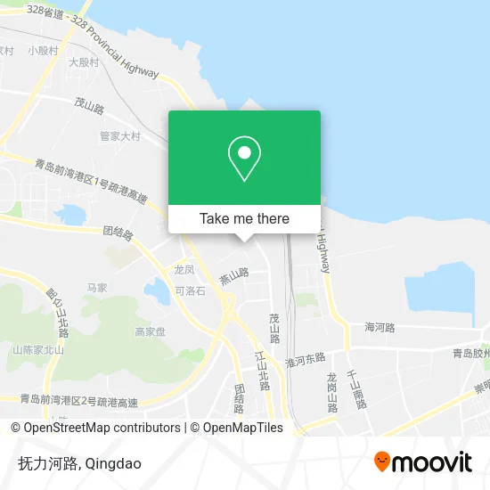 抚力河路 map