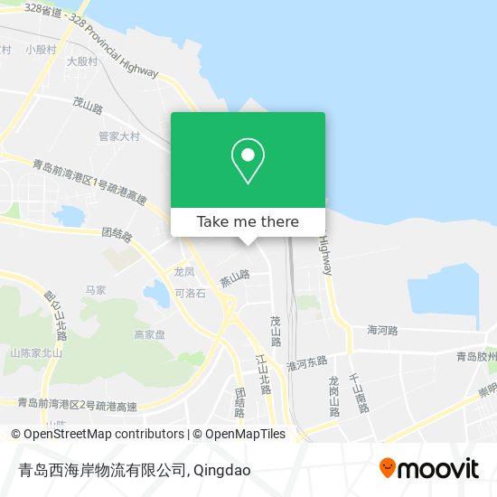 青岛西海岸物流有限公司 map
