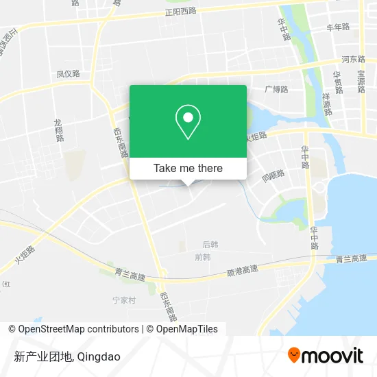 新产业团地 map