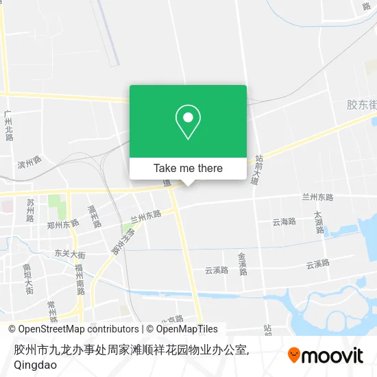 胶州市九龙办事处周家滩顺祥花园物业办公室 map