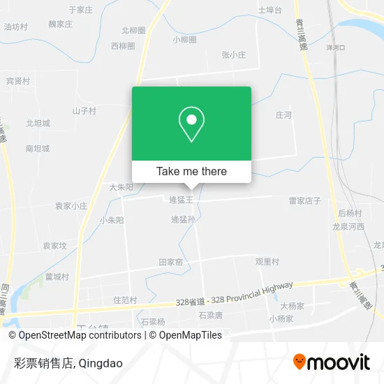 彩票销售店 map