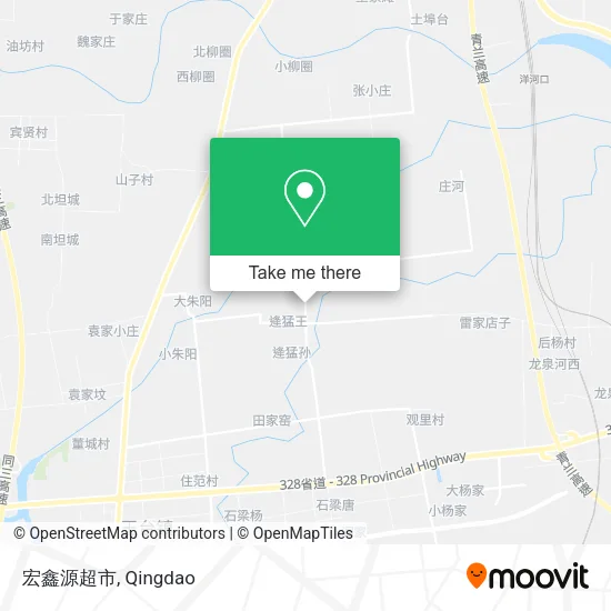宏鑫源超市 map