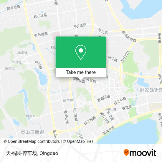 天福园-停车场 map