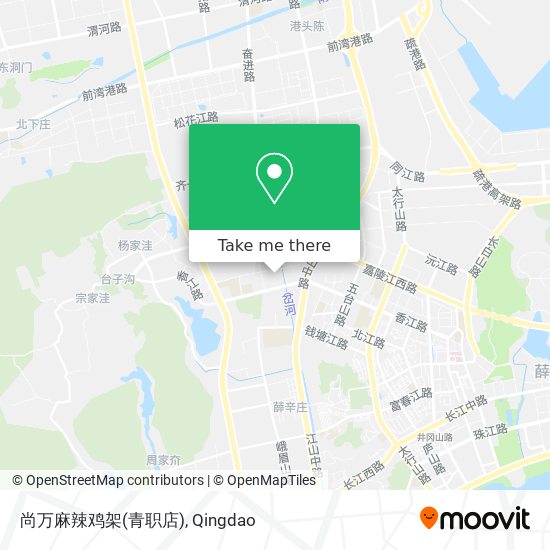 尚万麻辣鸡架(青职店) map