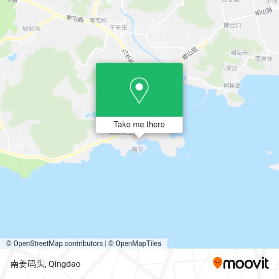 南姜码头 map