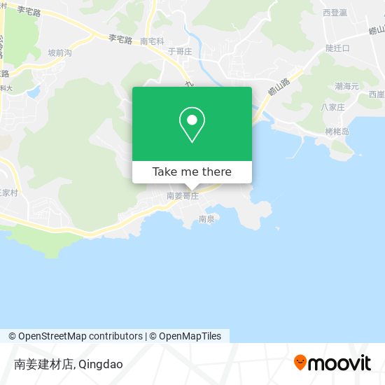 南姜建材店 map