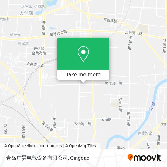 青岛广昊电气设备有限公司 map