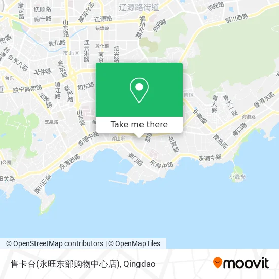 售卡台(永旺东部购物中心店) map