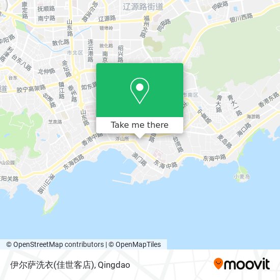 伊尔萨洗衣(佳世客店) map