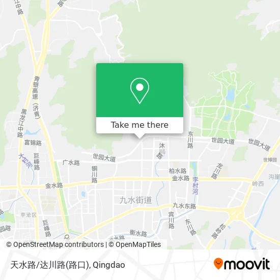 天水路/达川路(路口) map