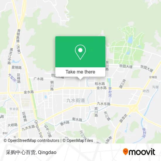 采购中心百货 map