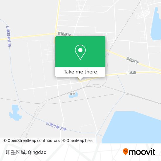即墨区城 map