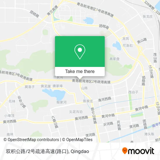 双积公路/2号疏港高速(路口) map
