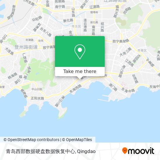 青岛西部数据硬盘数据恢复中心 map
