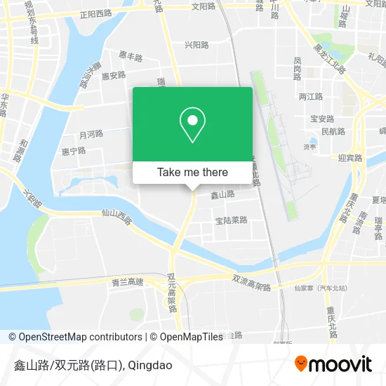 鑫山路/双元路(路口) map