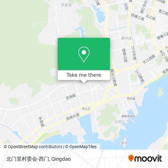 北门里村委会-西门 map