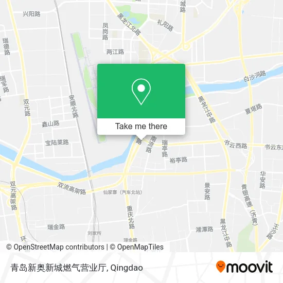 青岛新奥新城燃气营业厅 map