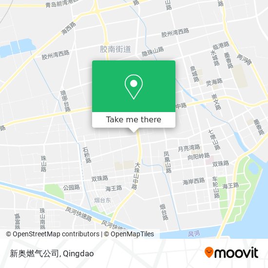 新奥燃气公司 map