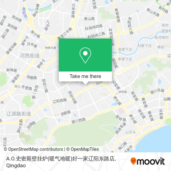 A.O.史密斯壁挂炉(暖气地暖)好一家辽阳东路店 map