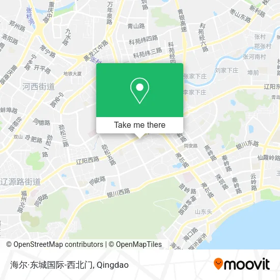 海尔·东城国际-西北门 map