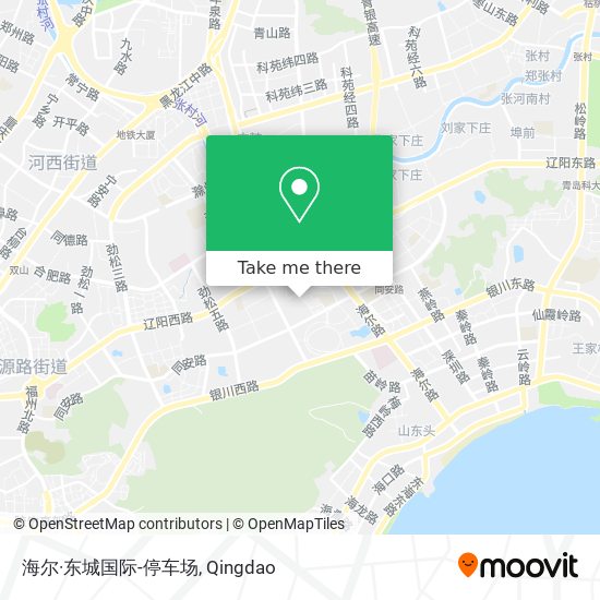 海尔·东城国际-停车场 map