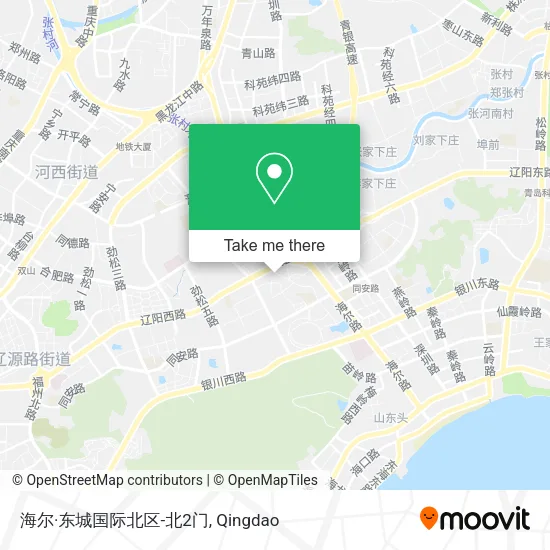 海尔·东城国际北区-北2门 map