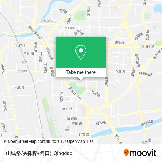 山城路/兴阳路(路口) map