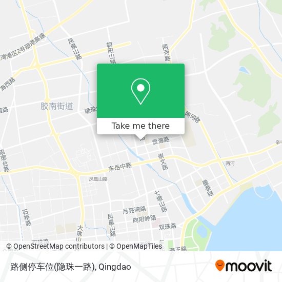 路侧停车位(隐珠一路) map