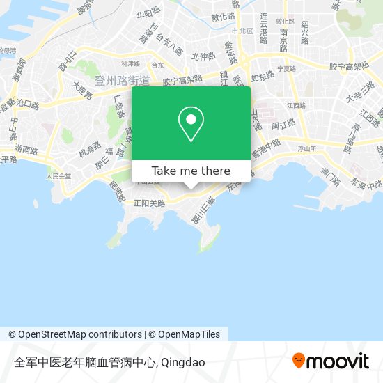 全军中医老年脑血管病中心 map