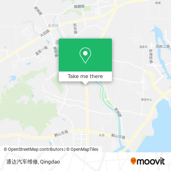 通达汽车维修 map