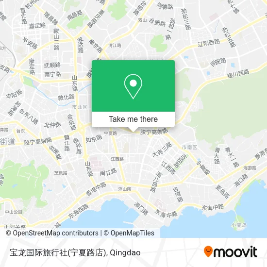 宝龙国际旅行社(宁夏路店) map