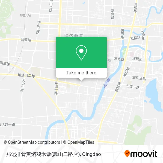 郑记排骨黄焖鸡米饭(嵩山二路店) map