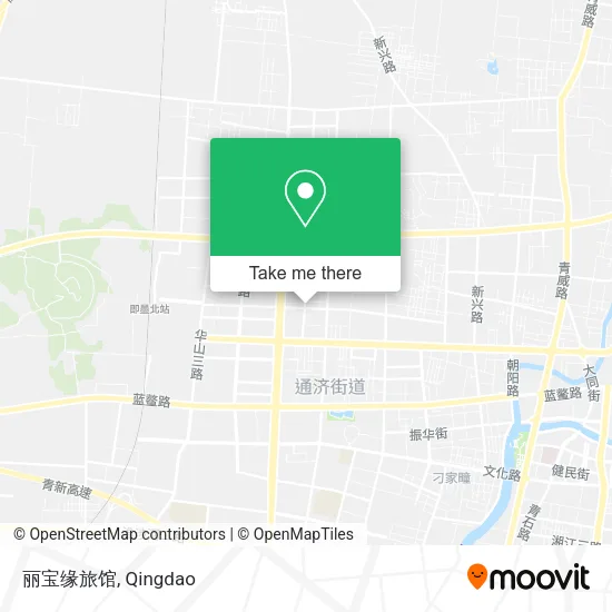 丽宝缘旅馆 map