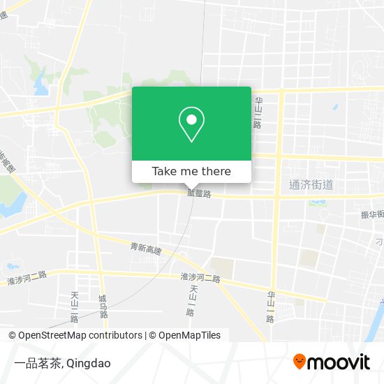 一品茗茶 map