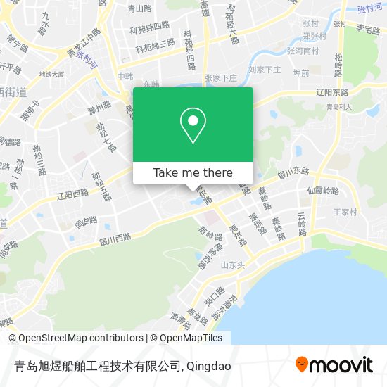 青岛旭煜船舶工程技术有限公司 map