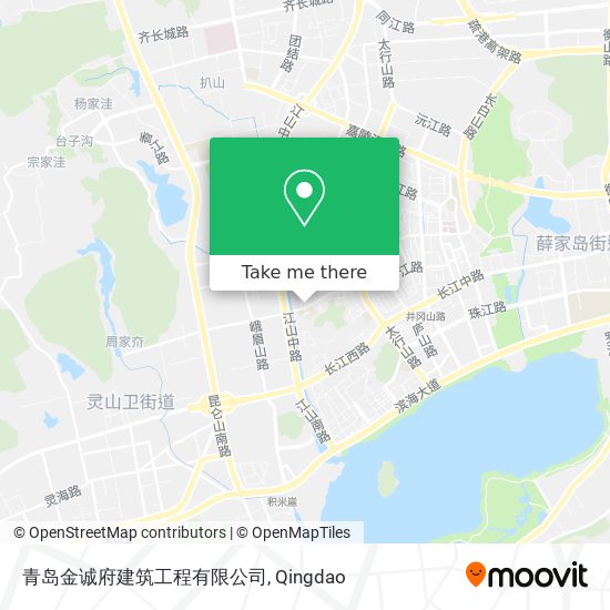 青岛金诚府建筑工程有限公司 map