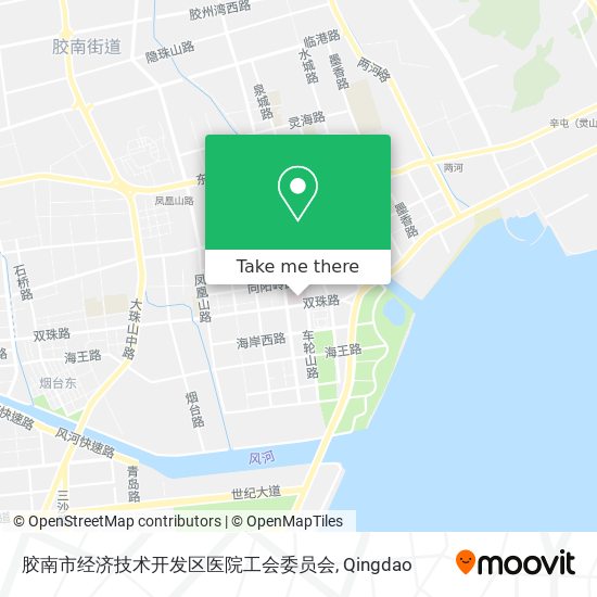 胶南市经济技术开发区医院工会委员会 map