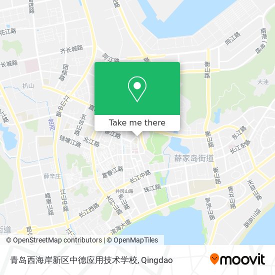 青岛西海岸新区中德应用技术学校 map