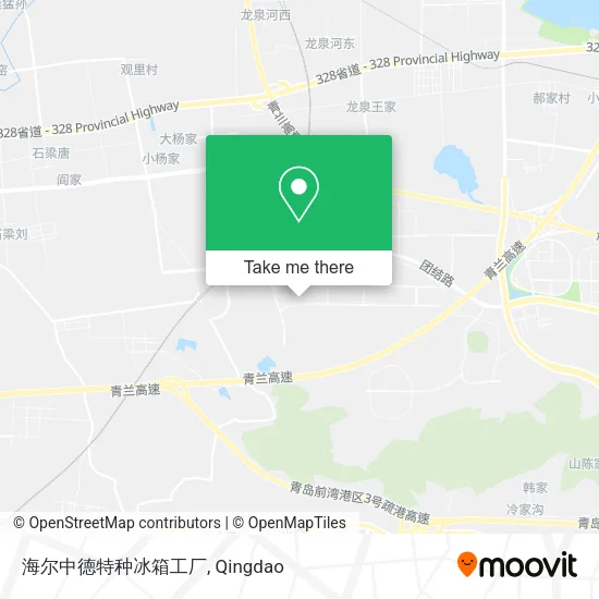 海尔中德特种冰箱工厂 map