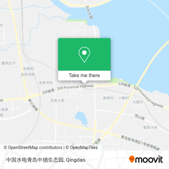 中国水电青岛中德生态园 map