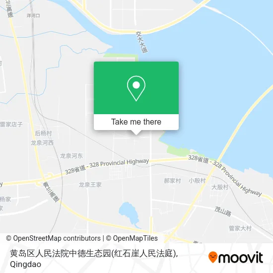 黄岛区人民法院中德生态园(红石崖人民法庭) map