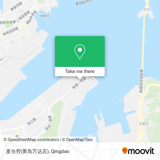 麦当劳(黄岛万达店) map
