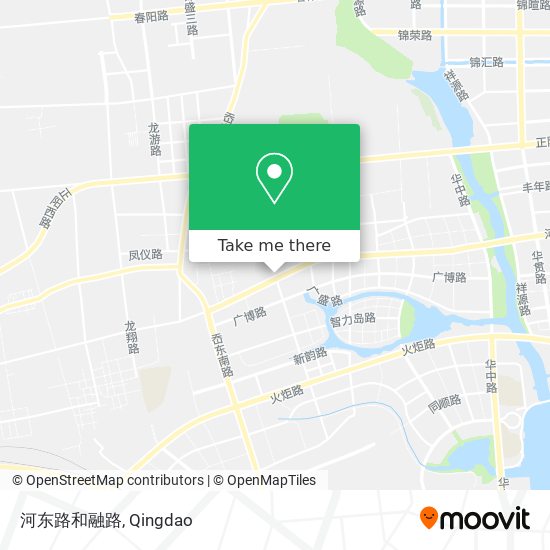 河东路和融路 map