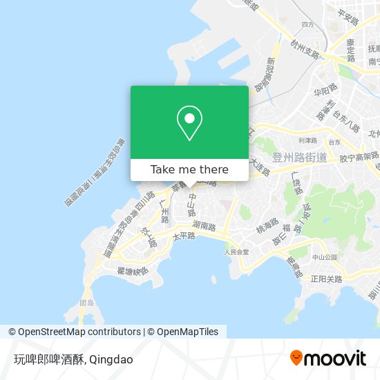 玩啤郎啤酒酥 map