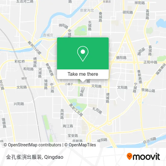 金孔雀演出服装 map