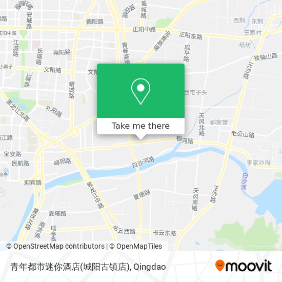 青年都市迷你酒店(城阳古镇店) map