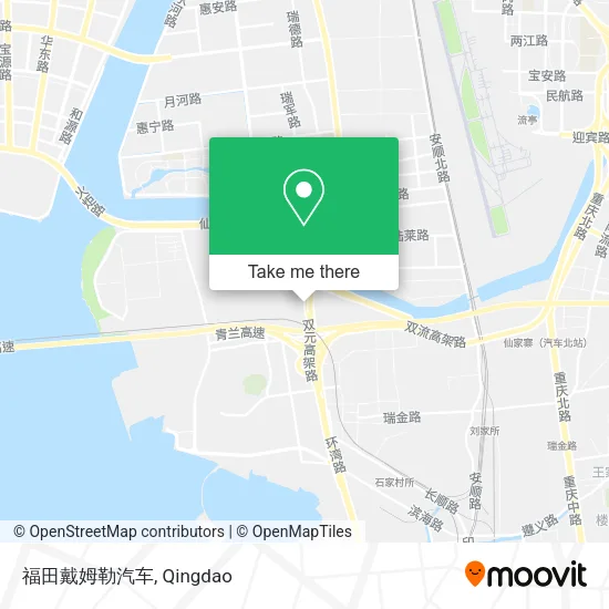 福田戴姆勒汽车 map