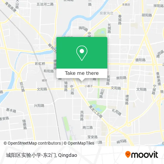 城阳区实验小学-东2门 map