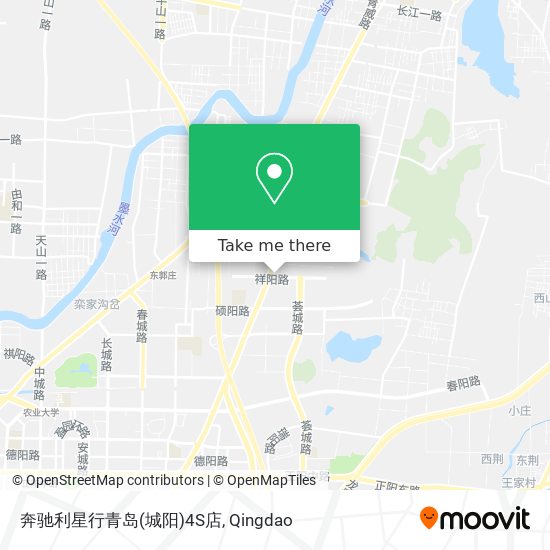 奔驰利星行青岛(城阳)4S店 map