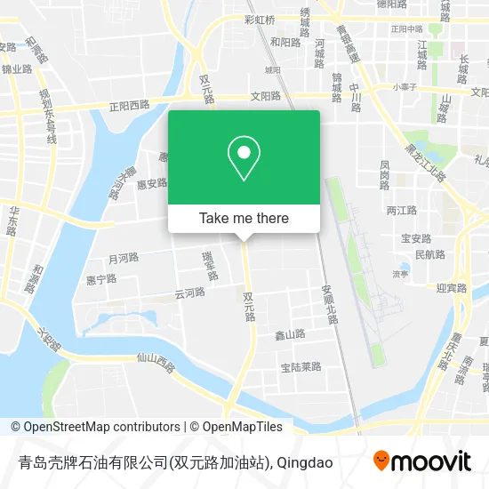 青岛壳牌石油有限公司(双元路加油站) map